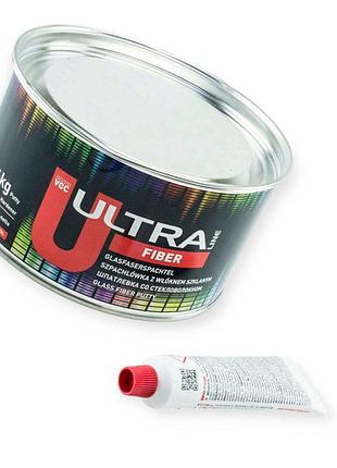 Шпаклівка novol ultra line fiber 1,75 кг (скловолокно)