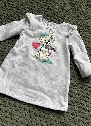 Сукня на малишку 3-6 міс, disney 101 далматинець