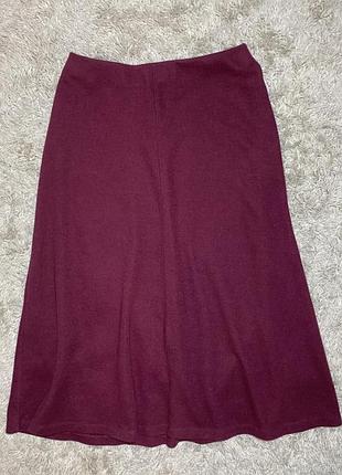 Довга трикотажна спідниця трапеція dunnes, eur40
