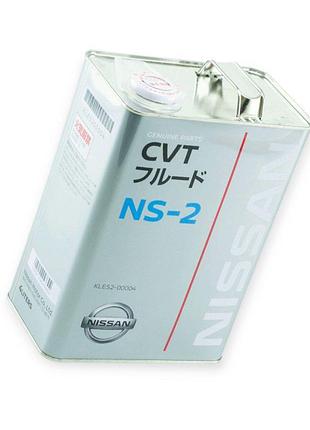 Олива трансмісійна nissan atf cvt fluid ns-2 (варіатор) 4л