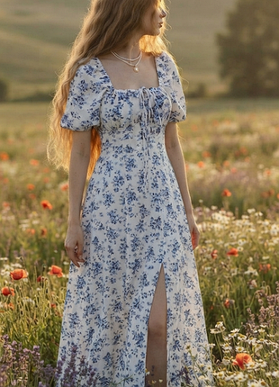 Нежное платье в винтажном стиле.