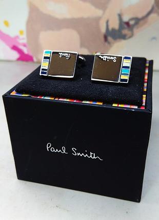 Запонки paul smith з двостороннім візерунком