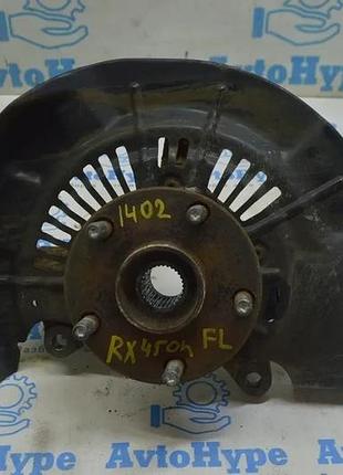 Цапфа со ступицей перед лев lexus rx350 rx450h 10-15 (02) с кожухом