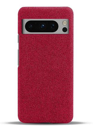 Тканинний чохол для google pixel 8 pro (червоний) 2