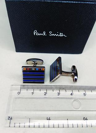 Запонки paul smith з емаллю 10