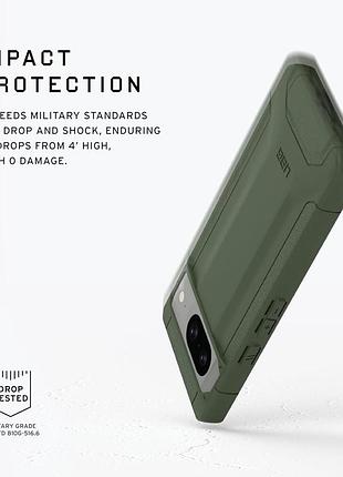 Защитный чехол uag scout для google pixel 8 olive drab (614318117272) 9