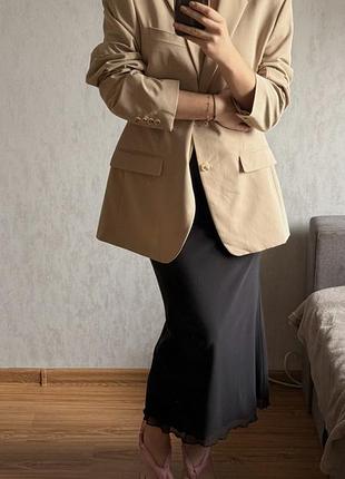 Жіночий бежевий піджак zara oversized