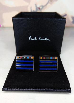 Запонки paul smith с эмалью