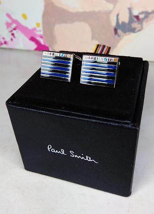 Запонки paul smith з емаллю 8