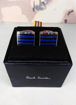 Запонки paul smith з емаллю 9