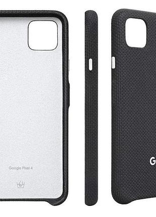 Оригинальный чехол fabric google pixel 4 just black (ga01280)