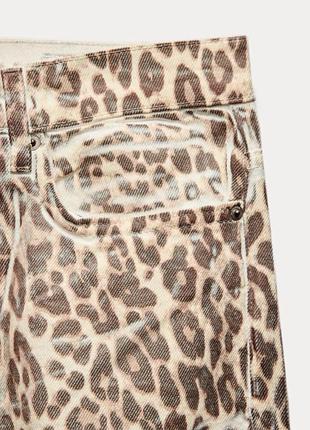 Джинси принт zara 6