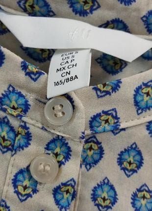 Блуза бавовняна h&amp;m 8