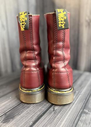 Черевики dr. martens 1490 cherry red smooth/р.39.5 4
