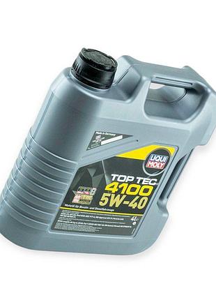 Масло моторное liqui moly 5w-40 top tec 4100 4л