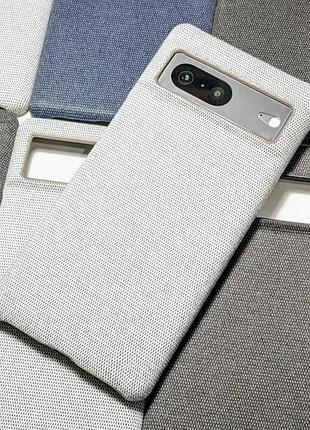 Тканевый чехол для google pixel 5a 5g (зелёный) 5