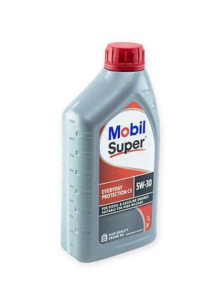 Олива моторна mobil 5w-30 super everyday protection sn, c3 1л