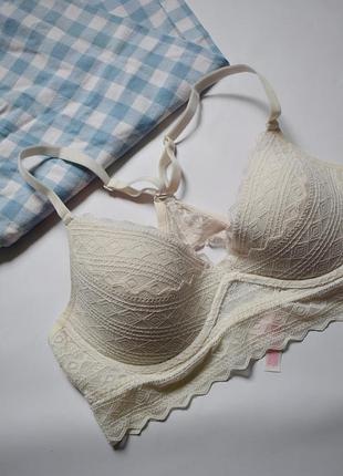 Ніжний мереживний бюстгальтер victorias secret m
