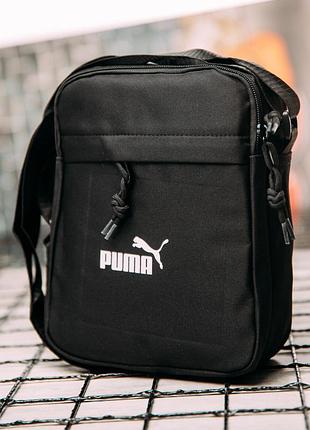 Чоловіча чорна сумка puma 2