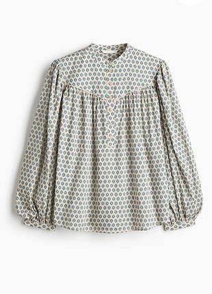 Блуза бавовняна h&amp;m 4