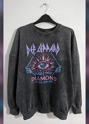 Світшот варений об'ємний canda def leppard