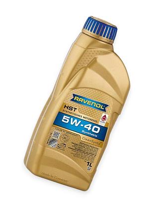 Олива моторна ravenol 5w-40 "hst "synthetic" sn-cf, a3-b4 1л