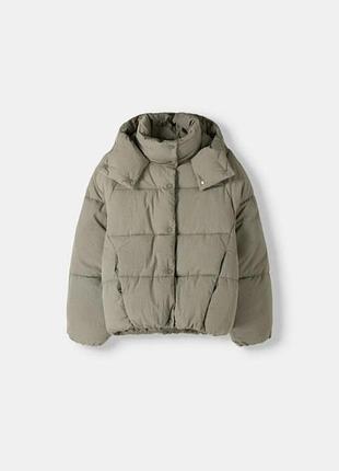 Куртка пуховик bershka m