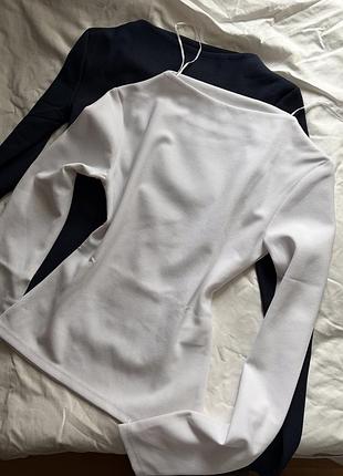 Базові кофтинки з подовженим вирізом zara