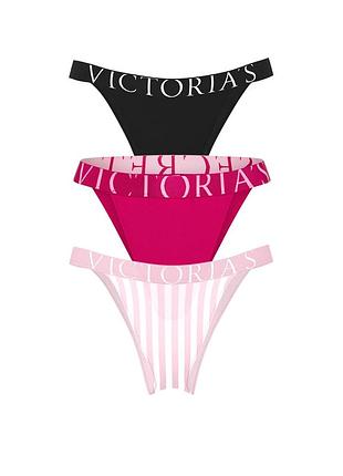 Набір трусиків 3 шт бріфи victoria’s secret