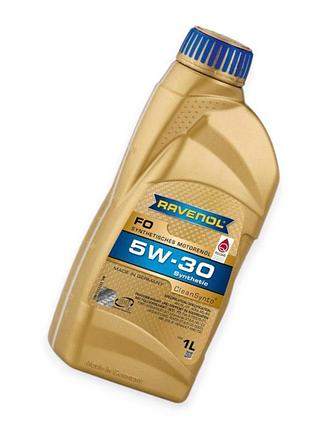 Олива моторна ravenol 5w-30 * fo "synthetic" sl, cf, a5, b5 1л