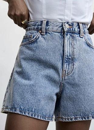 Шорты джинсовые zara