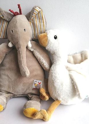 Moulin roty little dutch слоненя качка каченя слоник м'яка іграшка