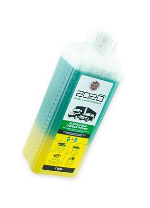 Автошампунь polychrom 2020 активная пена 2к active foam double power (1 -4-8) 1.1 кг