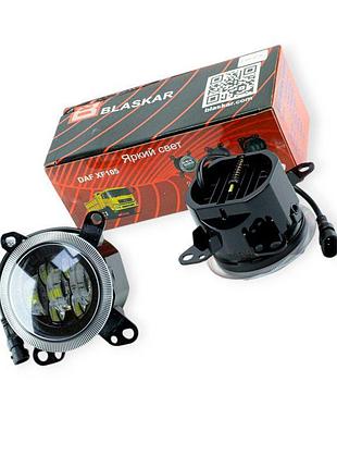 Фара протитуманна daf led (90мм 3.5") 40w 7 лінз (к-кт 2 шт) blaskar