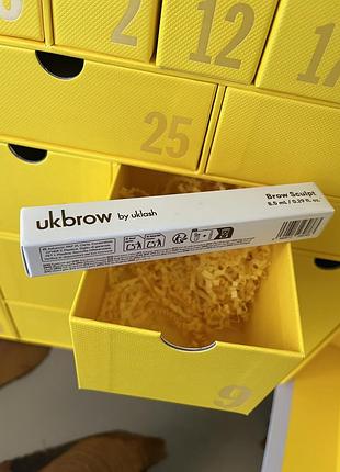 Фіксуючий гель для брів ukbrow від uklash, 8,5 ml
