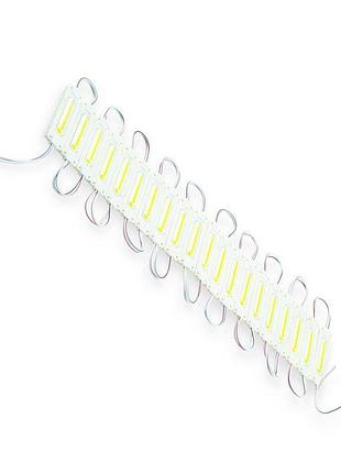 Модуль светодиодный 12v белый 6 smd 2835 cob 1, 44w long lens (20шт) megalight