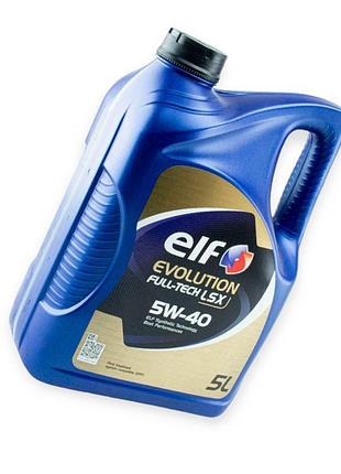 Олива моторна elf 5w-40 evol fulltech lsx 5л