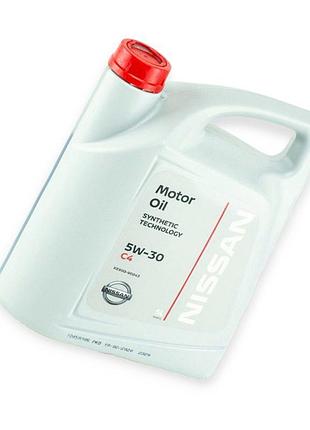 Масло моторное nissan 5w-30 c4 dpf 5л