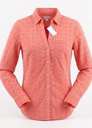 Нова бавовняна сорочка gap perfect shirt р. m (оригінал, з біркою)