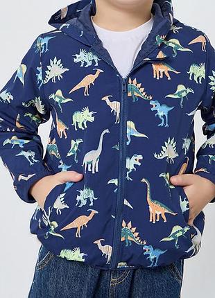 Демісезонна куртка h&m з динозаврами