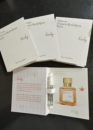 Maison francis kurkdjian kurky пробник 2мл