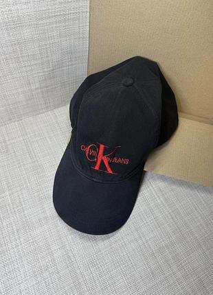 Оригінальна кепка calvin klein бавовняна бейсболка