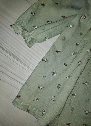 Платье платье h&amp;m в цветочный принт 5