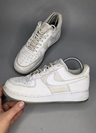 Кросівки nike air force 1 low з перфорацією на носку