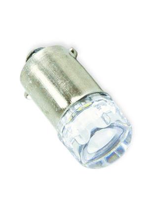 Світлодіодна автолампа а 12-4 лазер. white 2 smd-2835 лінза прозора 1.5w megalight