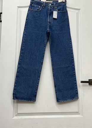Джинси levi’s ribcage straight ankle 💙 w27/l27 7
