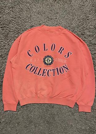 Світшот жіночий united colors of benetton оверсайз вінтаж made in italy