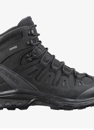 Тактичні черевики чоловічі для військових salomon quest 4d gtx forces 2, en чорний