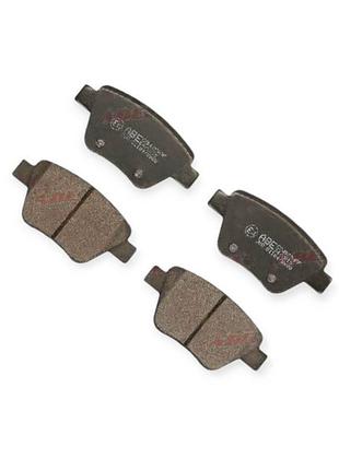 Колодки тормозные skoda octavia a5 (2005-), volkswagen caddy (2010-), passat b7 usa задние (система bosch) abe
