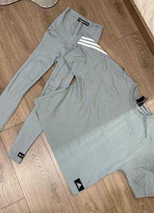 Жіночі легінси adidas formotion sculpt та футболка